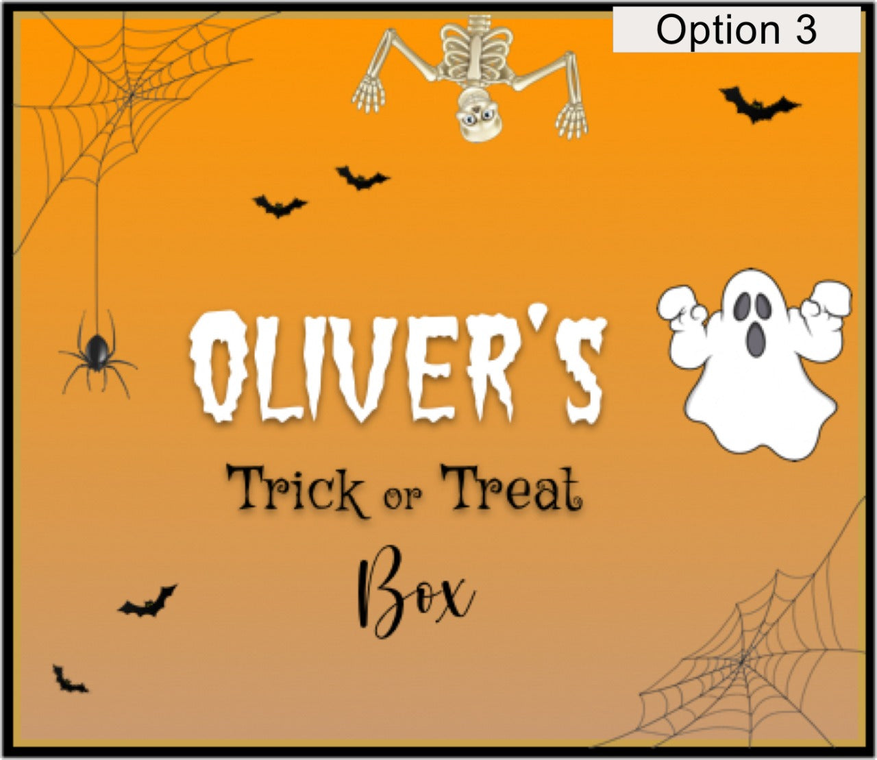 Spooktacular Treats - Personalised Gift Box