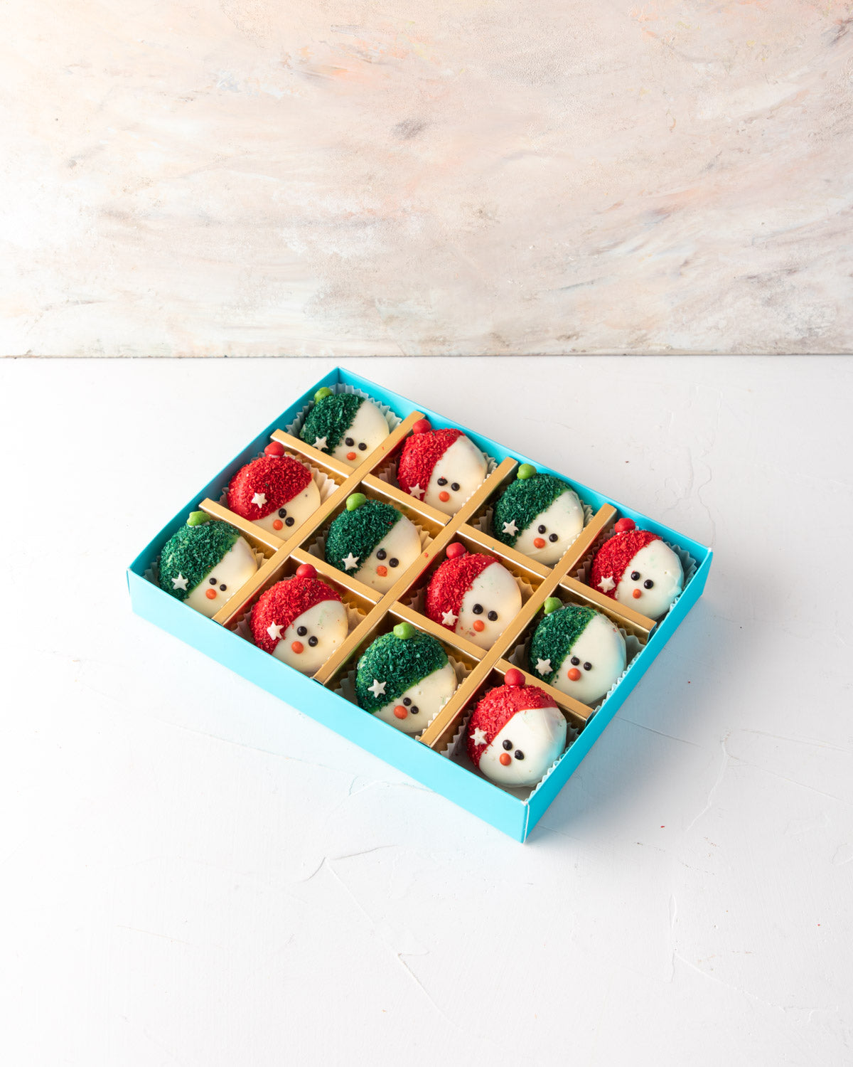 12pcs Snowman Oreos