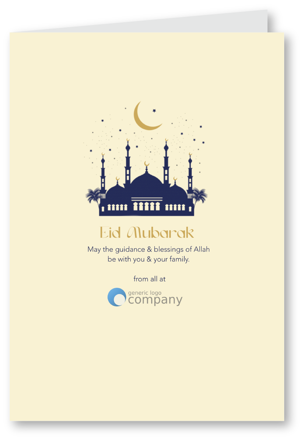Corporate Eid Greeting Card
