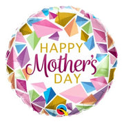 18" Diamond Happy Mother's Day Helium Balloon