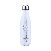 Personalized Insulated Water Bottle - White 500ml